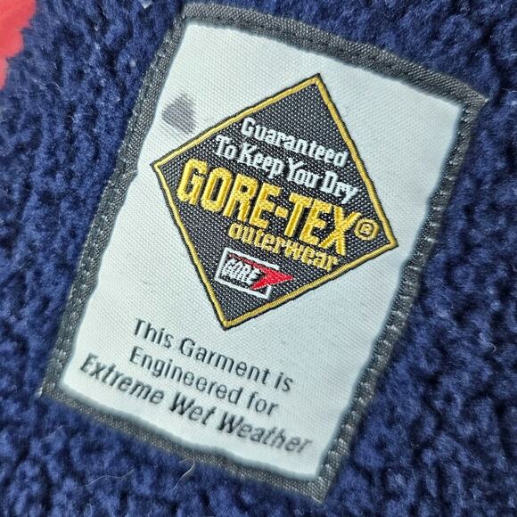 Vintage LL Bean Gore Tex Jacket Mens Large Fleece Lined Outdoors Hiking Rain - Picture 3 of 9